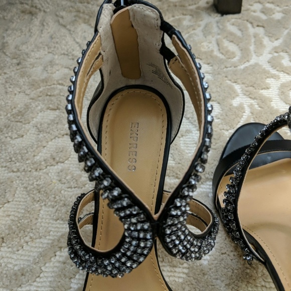 Black open toe - Picture 3 of 8